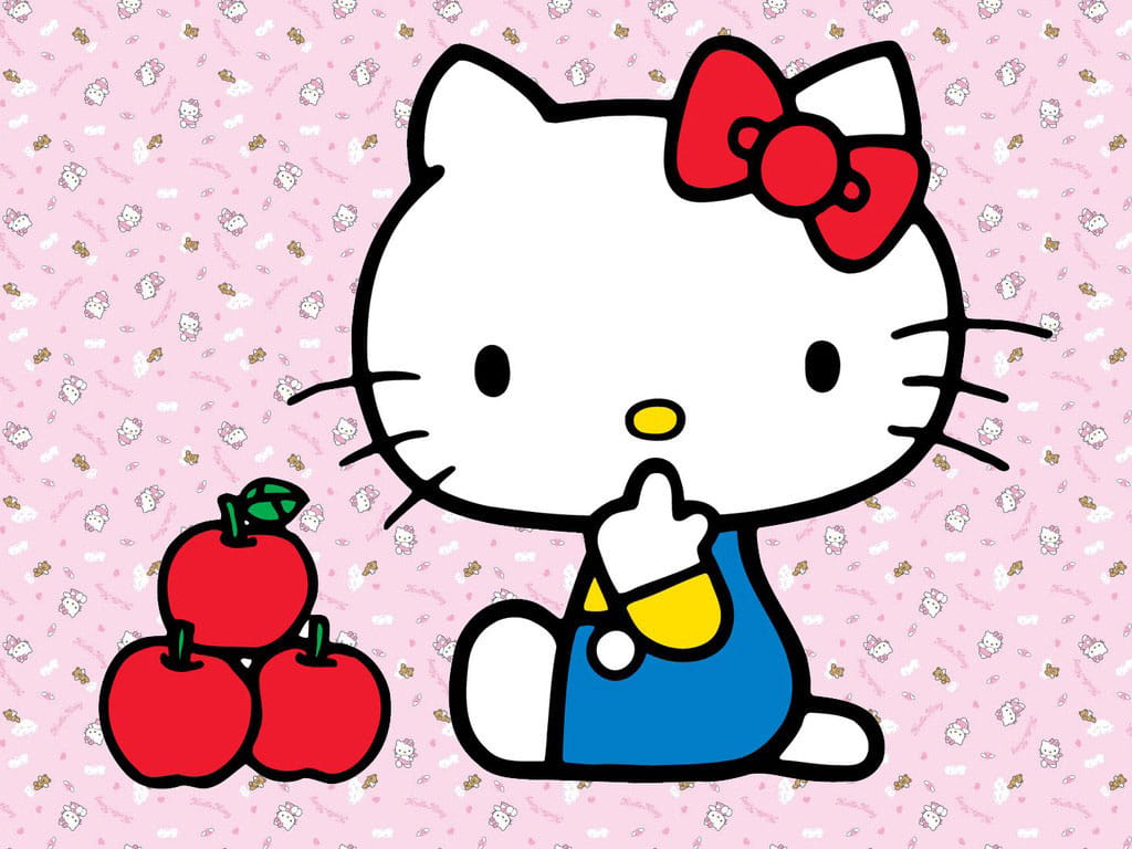 hellokitty壁纸,凯蒂猫,动漫电脑壁纸,下载