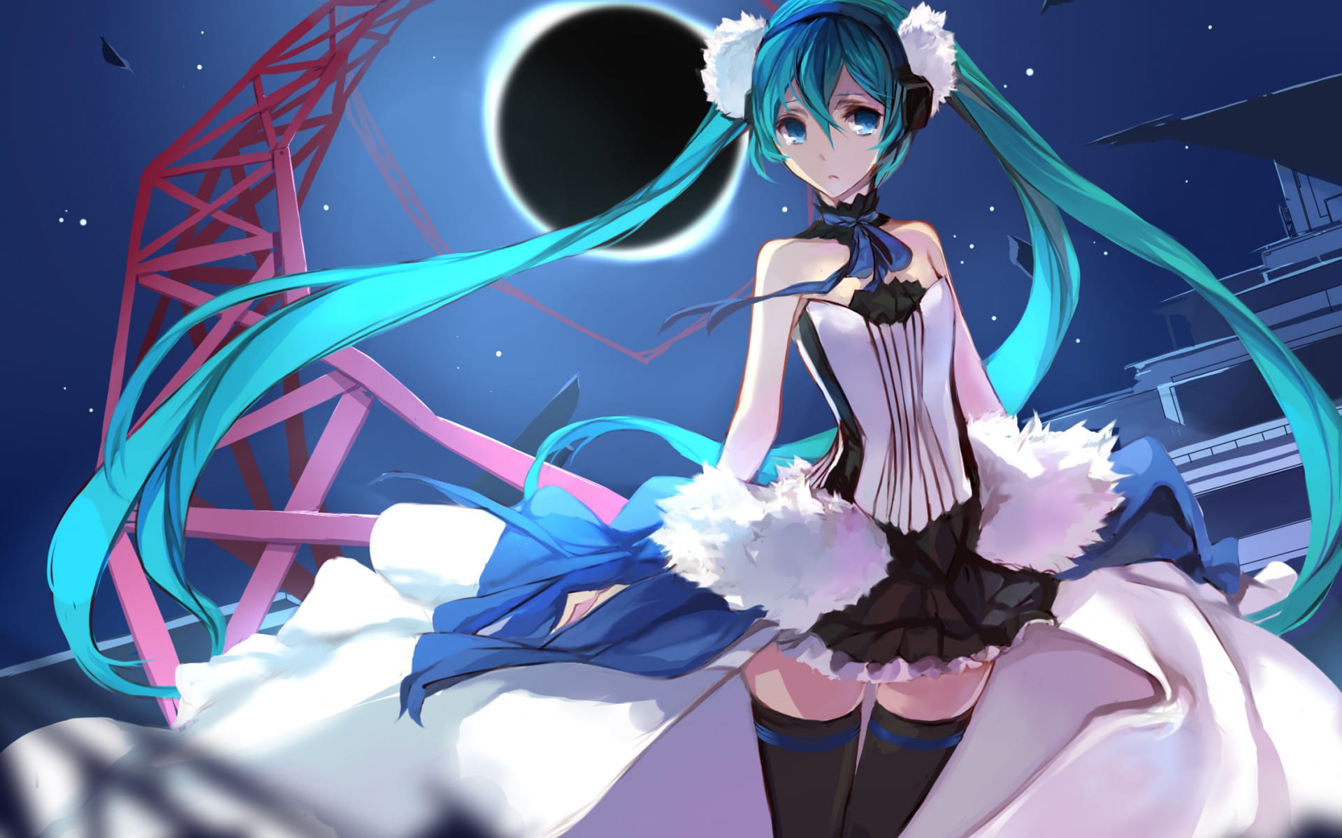 初音未来壁纸,初音高清壁纸,初音电脑壁纸