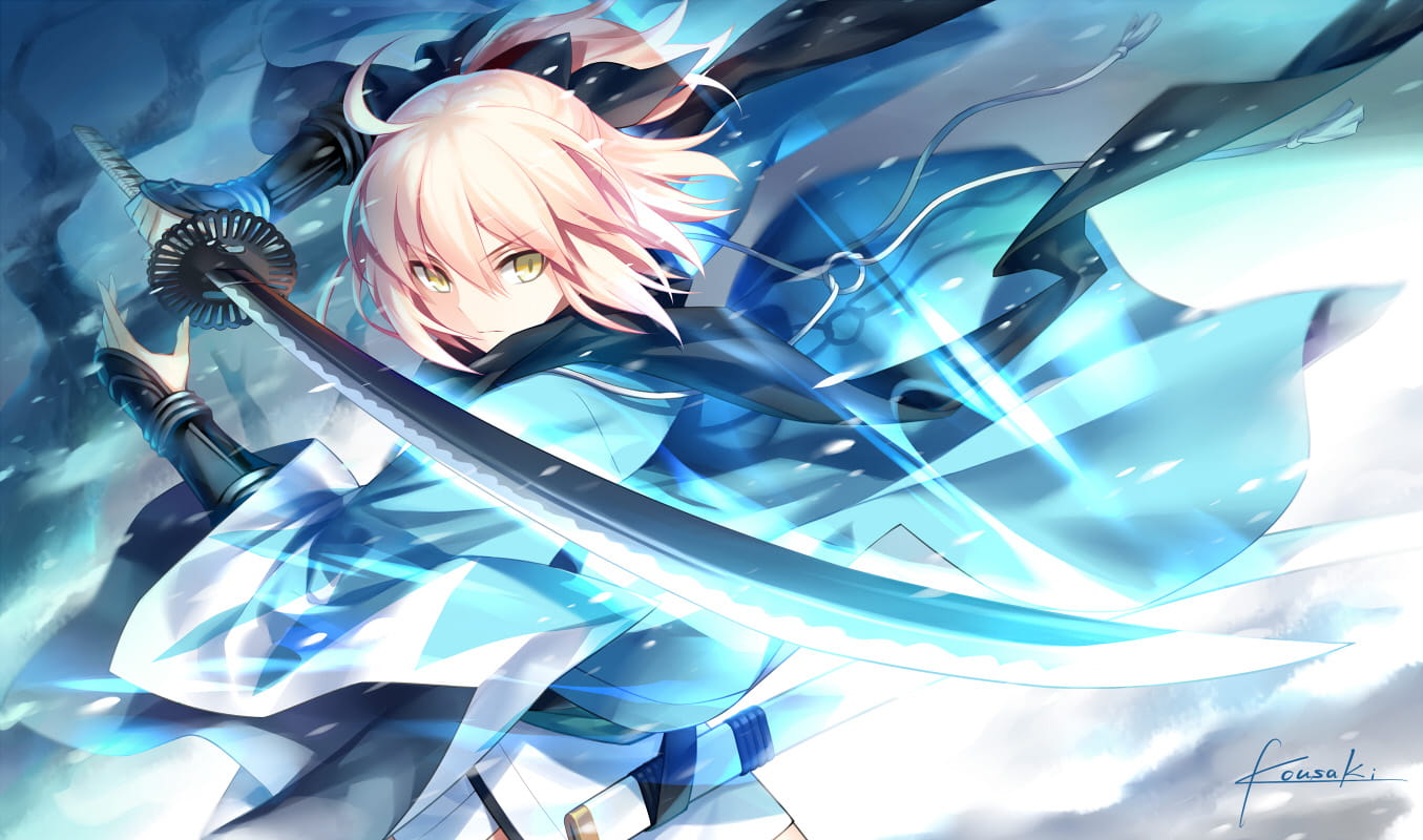 fatego,saber,冲田总司,萌图