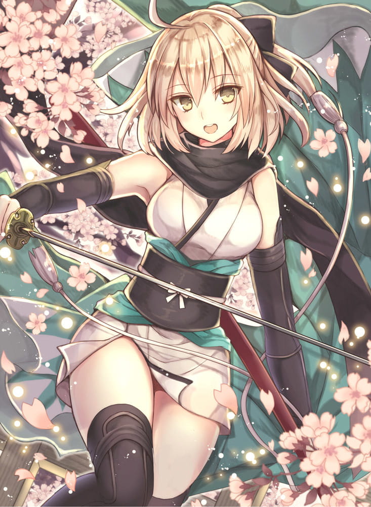 fatego,saber,冲田总司,萌图