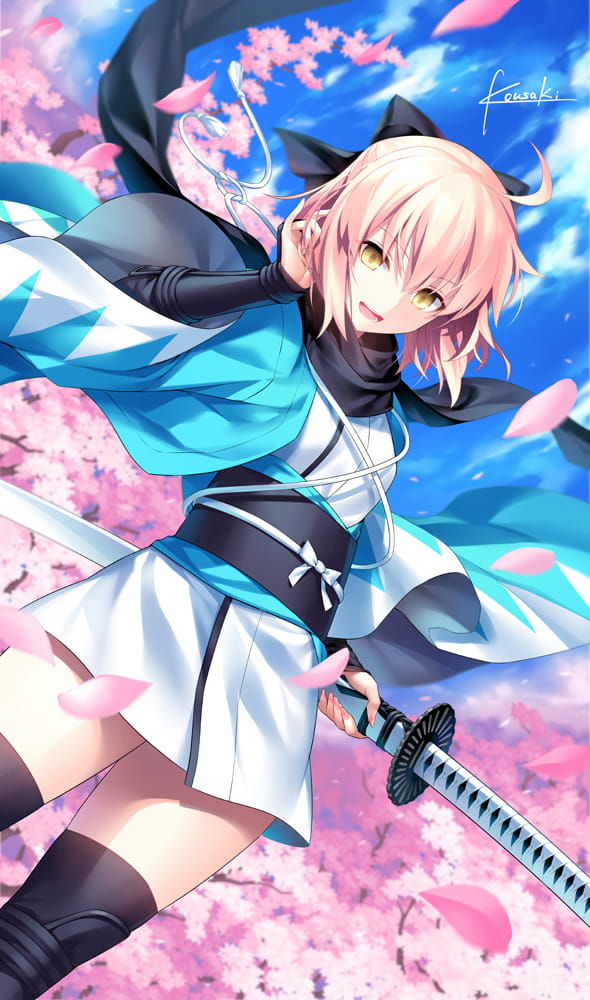 fatego,saber,冲田总司,萌图