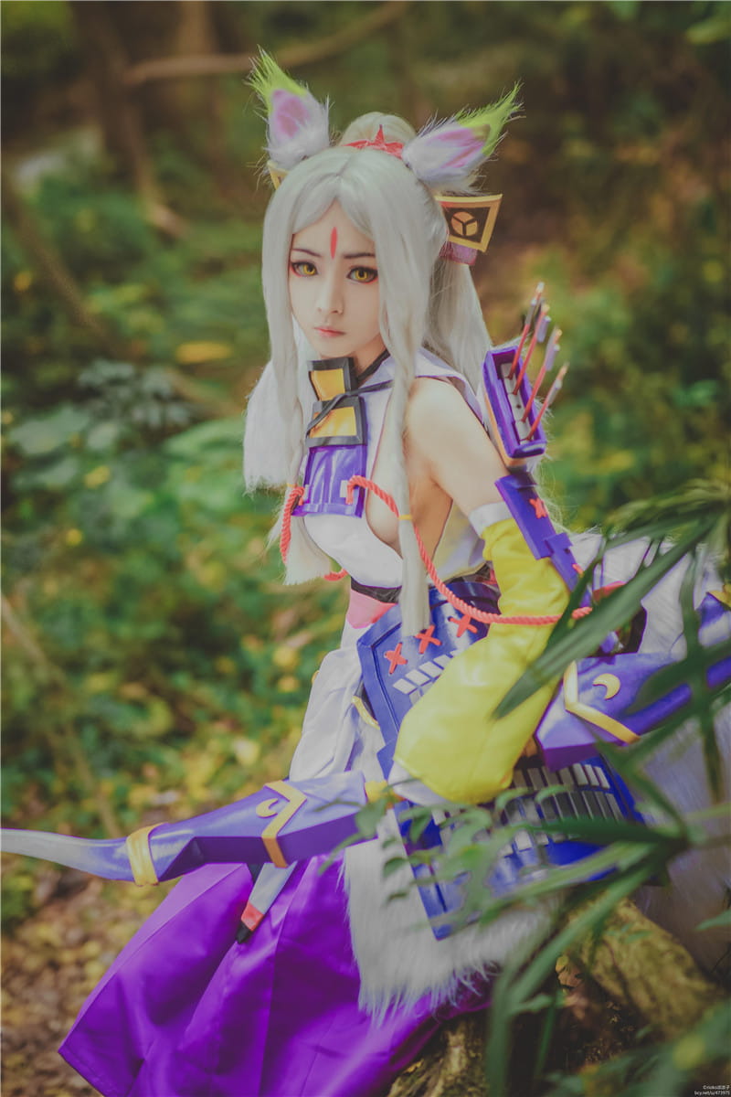 白狼,阴阳师cos,cosplay,