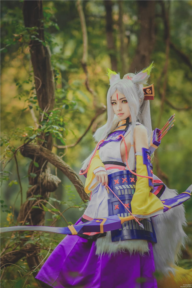 白狼,阴阳师cos,cosplay,