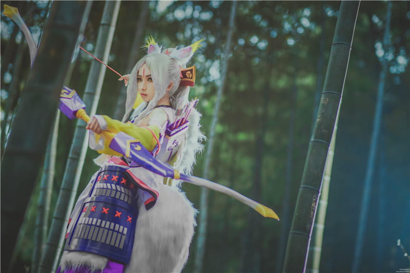 白狼,阴阳师cos,cosplay,