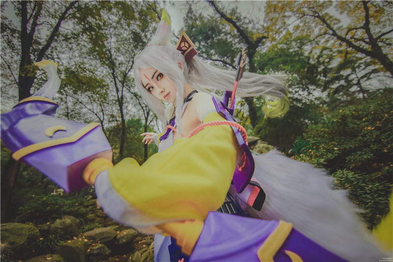 白狼,阴阳师cos,cosplay,