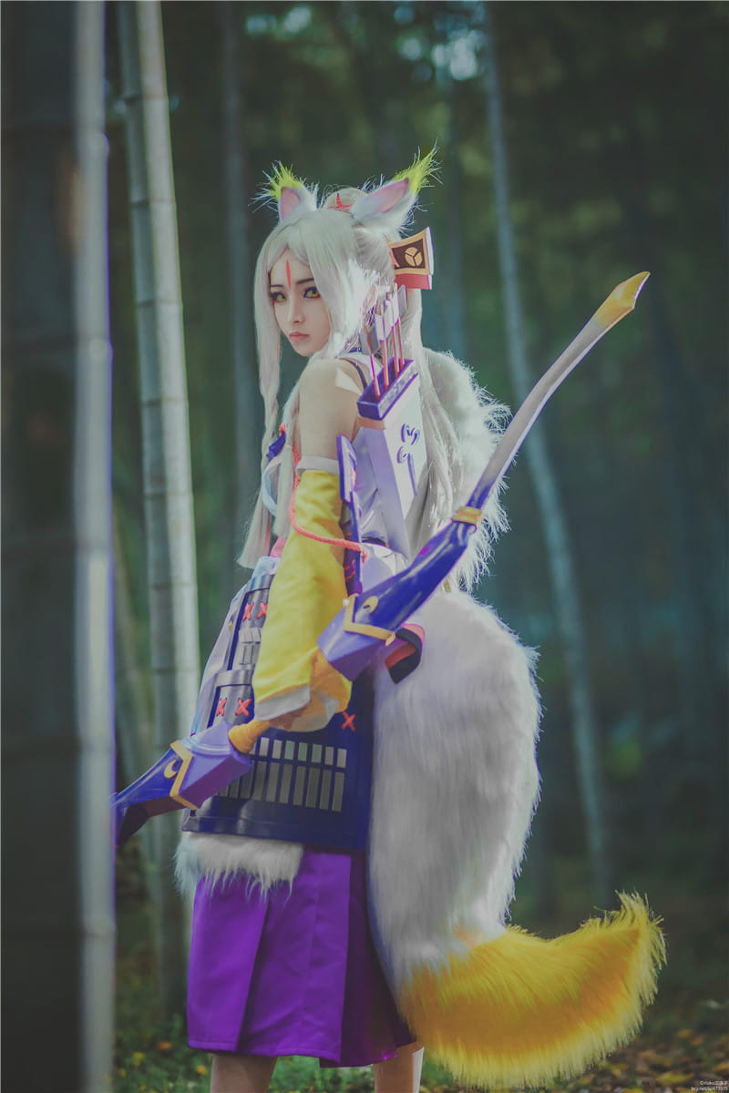 白狼,阴阳师cos,cosplay,