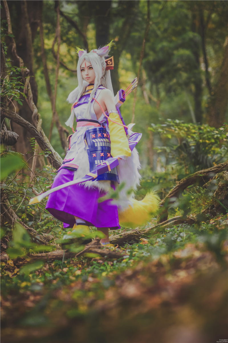 白狼,阴阳师cos,cosplay,