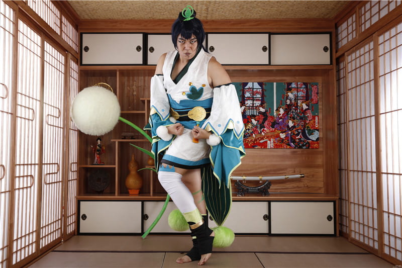 草爹,网易手游阴阳师,萤草cosplay,奶大力