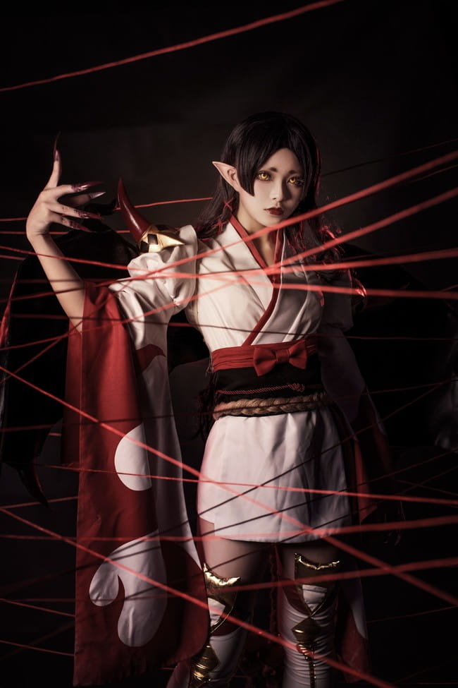 网易手游阴阳师,cosplay,吸血姬cos,