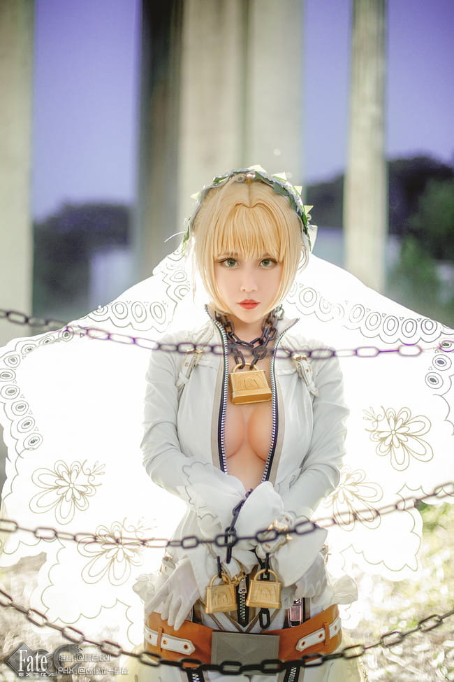 saber,尼禄花嫁,cosplay,fate