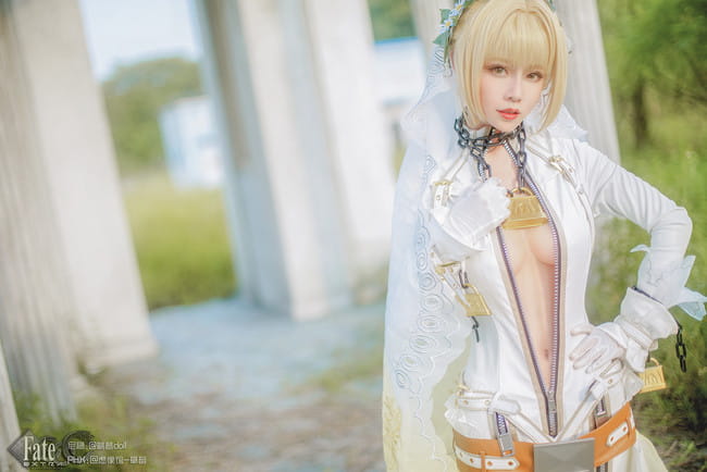 saber,尼禄花嫁,cosplay,fate