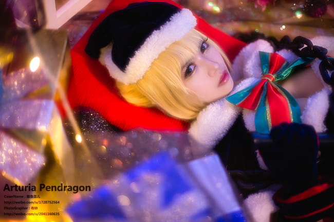 Fate,saber,圣诞,COS,