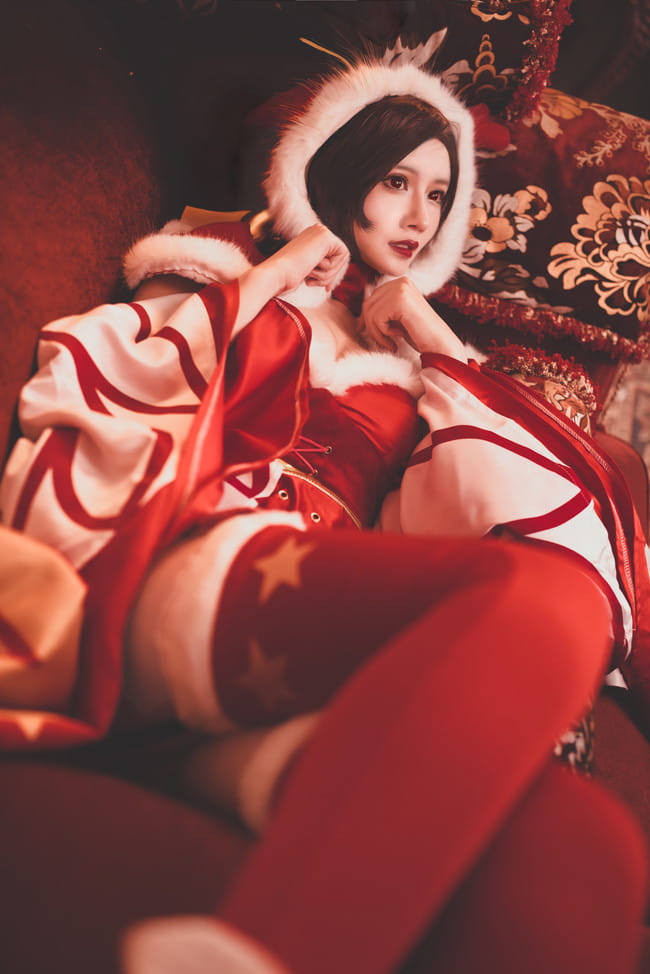 王者荣耀,貂蝉,cosplay,圣诞节