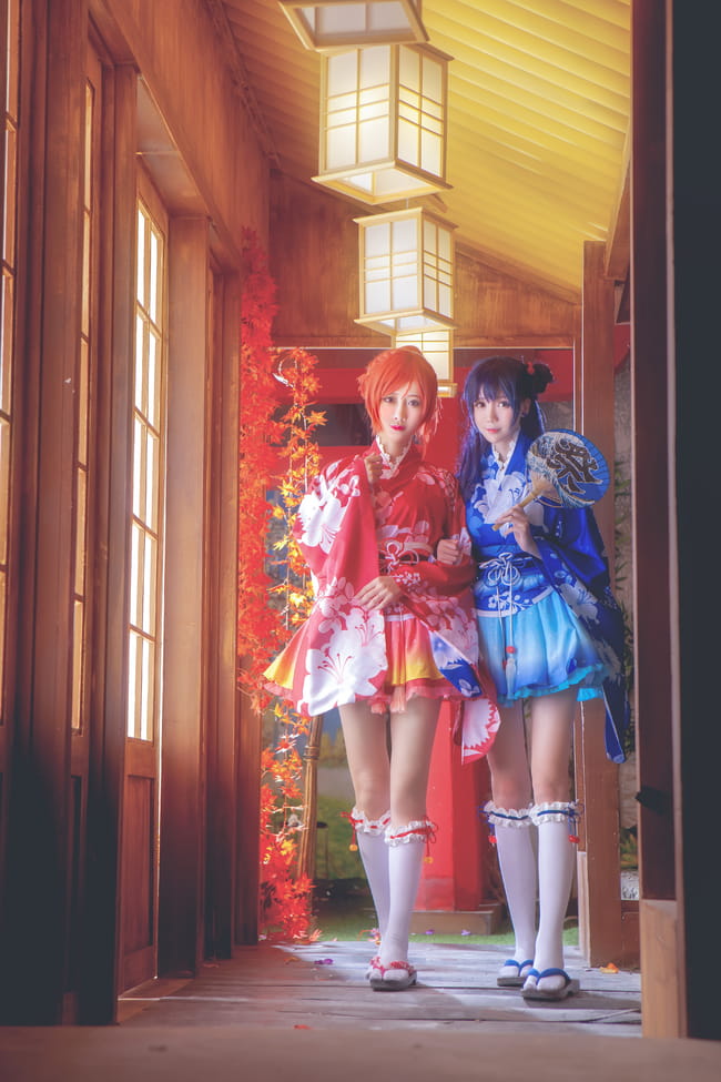 lovelive,西木野真姬,园田海未,cosplay