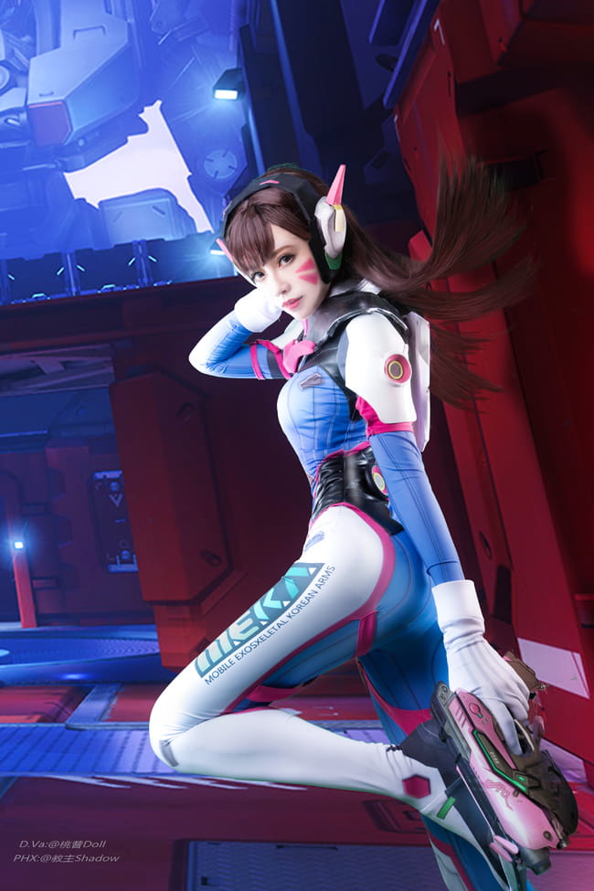 守望先锋,dva,宋哈娜,cosplay