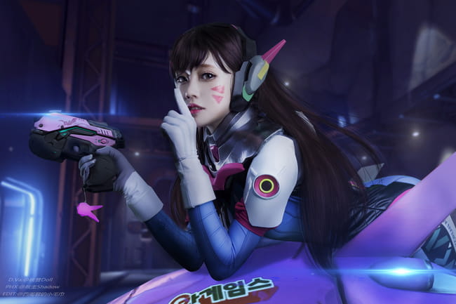 守望先锋,dva,宋哈娜,cosplay