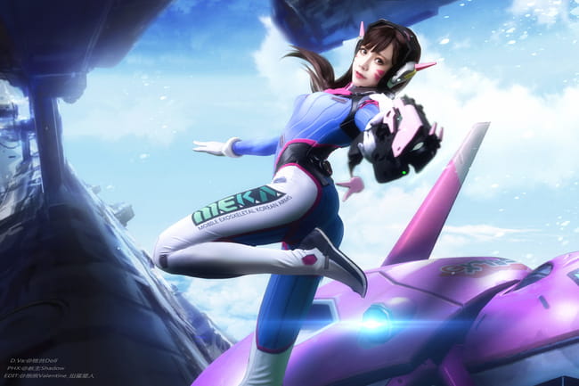 守望先锋,dva,宋哈娜,cosplay