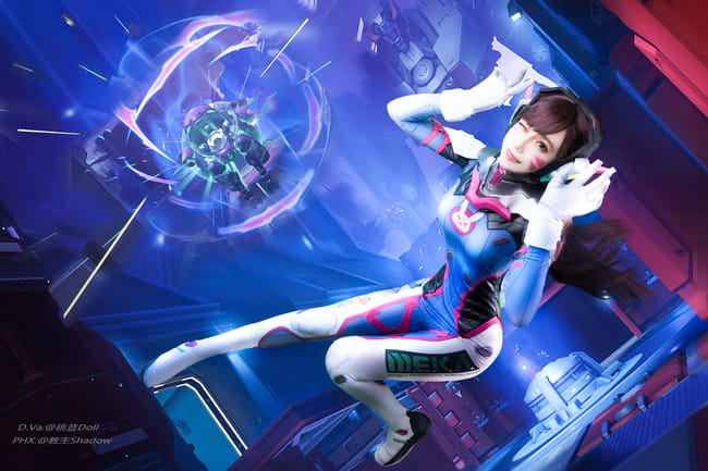 守望先锋,dva,宋哈娜,cosplay