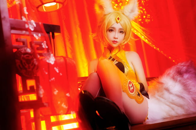 王者荣耀,妲己,cosplay,