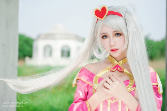 英雄联盟,娑娜,甜心宝贝,cosplay