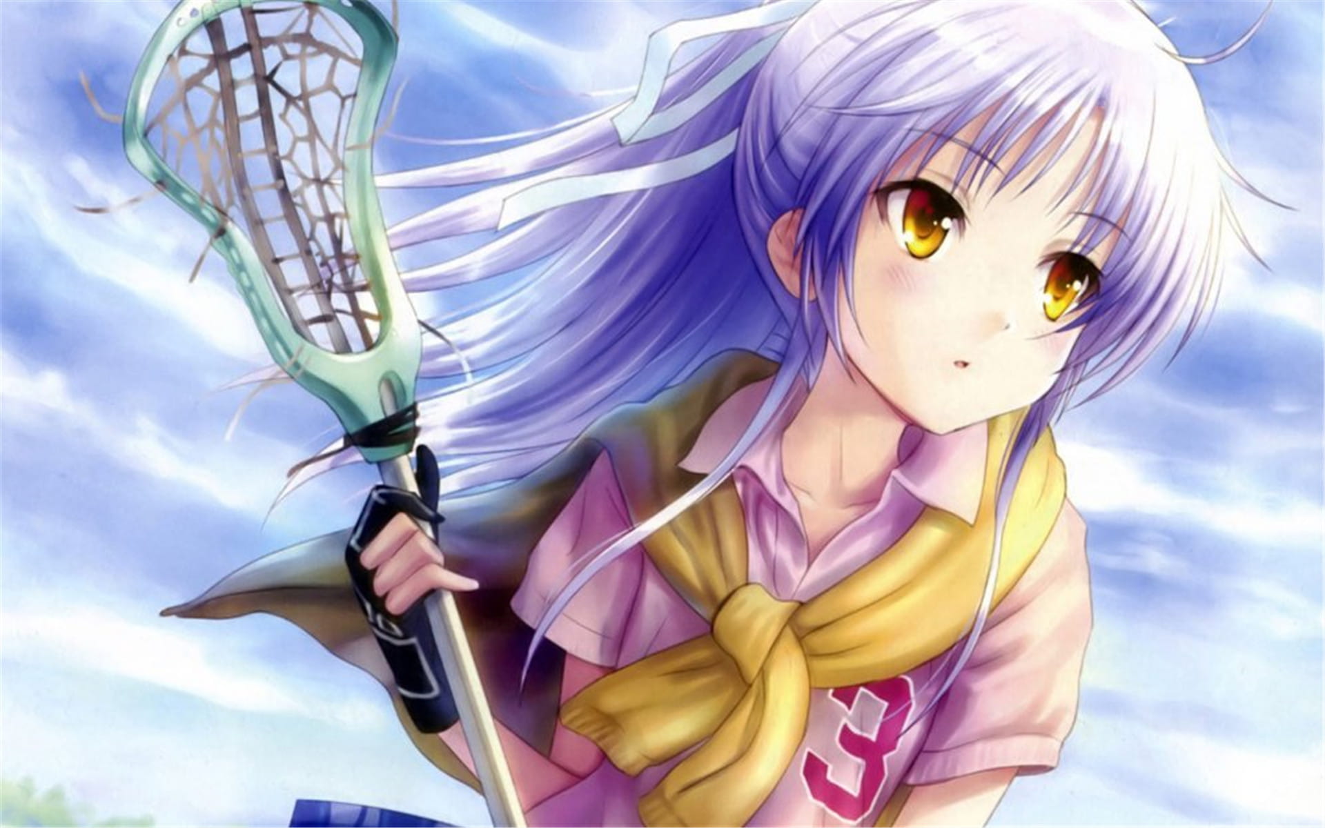 Angel Beats,立华奏,电脑壁纸,动漫桌面