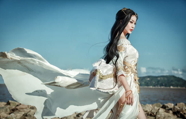 罗姆之舞,剑网三,小龙女,cosplay