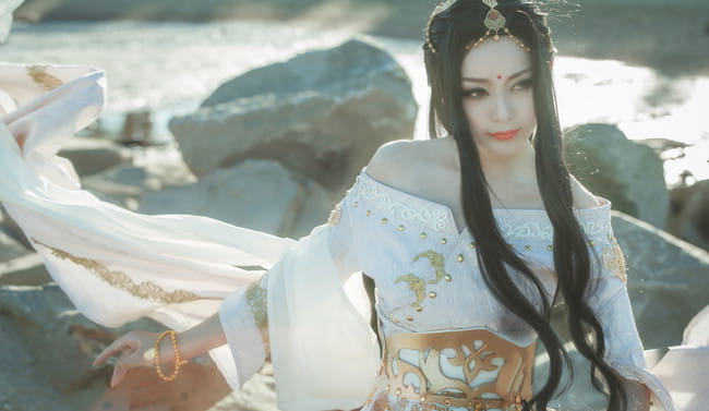 罗姆之舞,剑网三,小龙女,cosplay