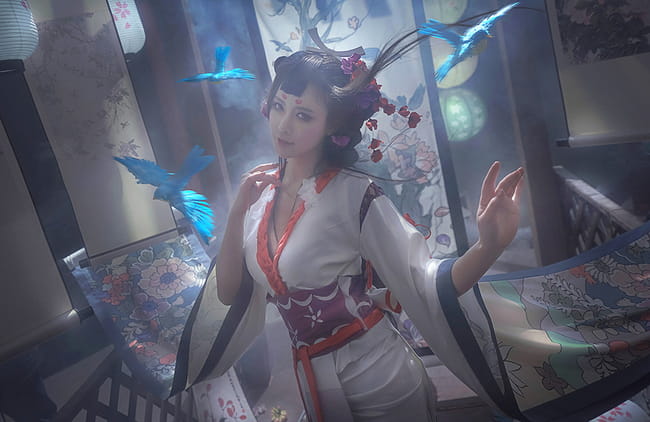 花鸟卷,网易阴阳师,cosplay,