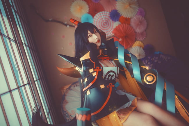 阴阳师,妖刀姬,cosplay,ssr