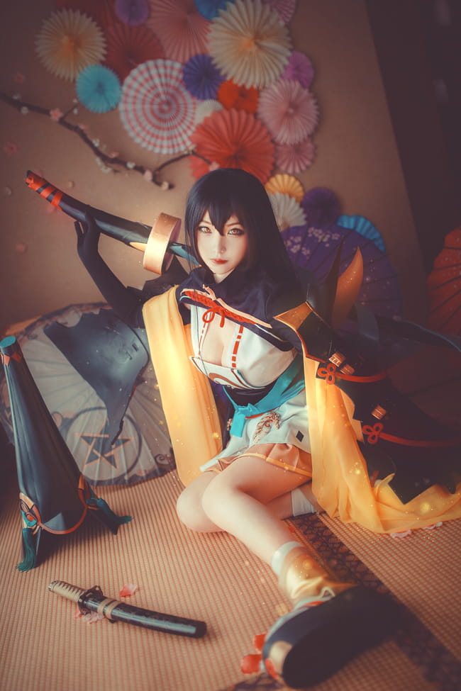 阴阳师,妖刀姬,cosplay,ssr