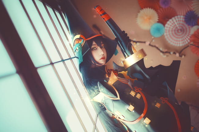 阴阳师,妖刀姬,cosplay,ssr