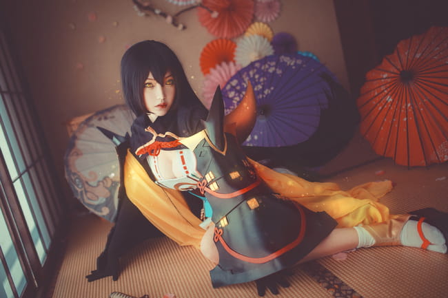 阴阳师,妖刀姬,cosplay,ssr