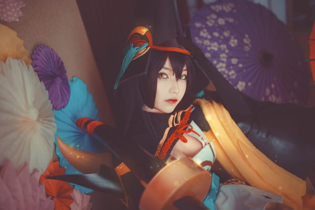 阴阳师,妖刀姬,cosplay,ssr