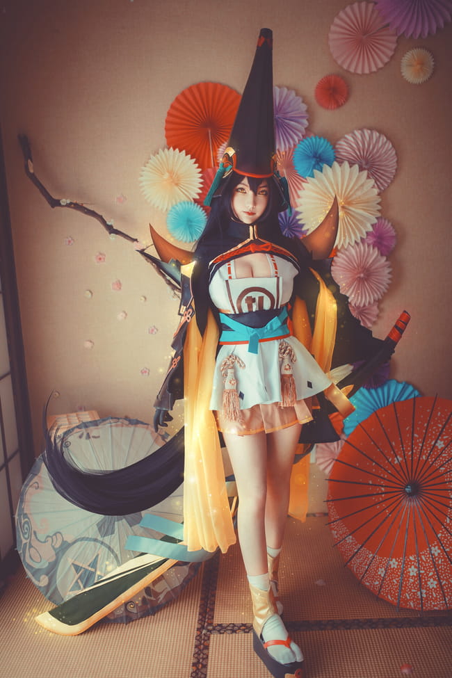 阴阳师,妖刀姬,cosplay,ssr