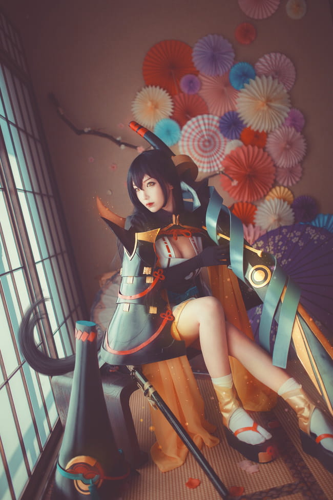 阴阳师,妖刀姬,cosplay,ssr