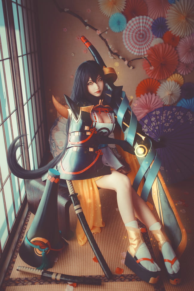 阴阳师,妖刀姬,cosplay,ssr