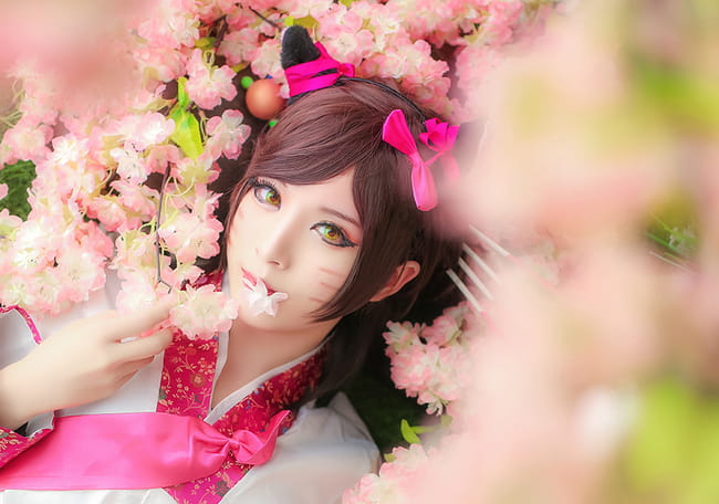 九尾妖狐,阿狸,高丽风情,cosplay