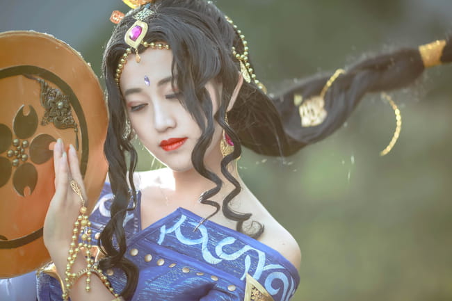 罗姆之舞,剑网三,cosplay,腿控福利