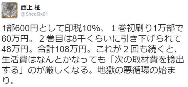 作家解说《写轻小说月薪少得可怜》短期腰斩是最大的噩梦…… - 图片7