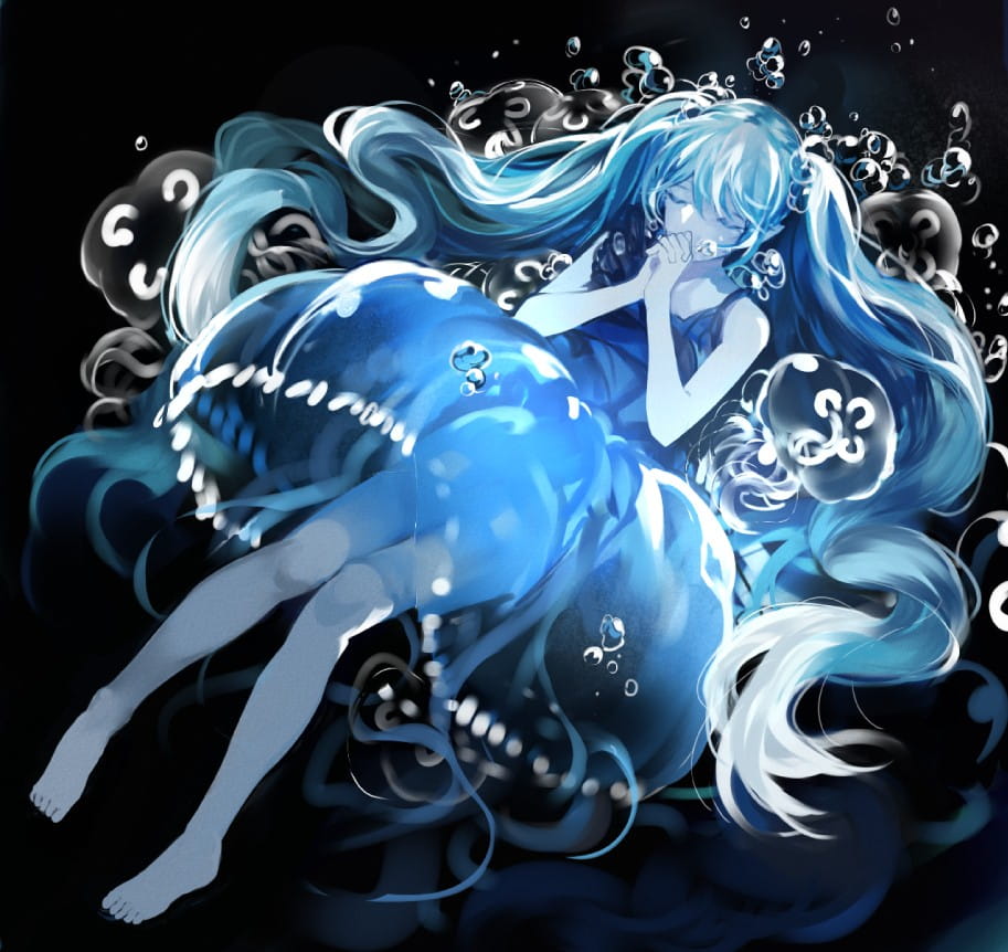 初音,深海少女,图包