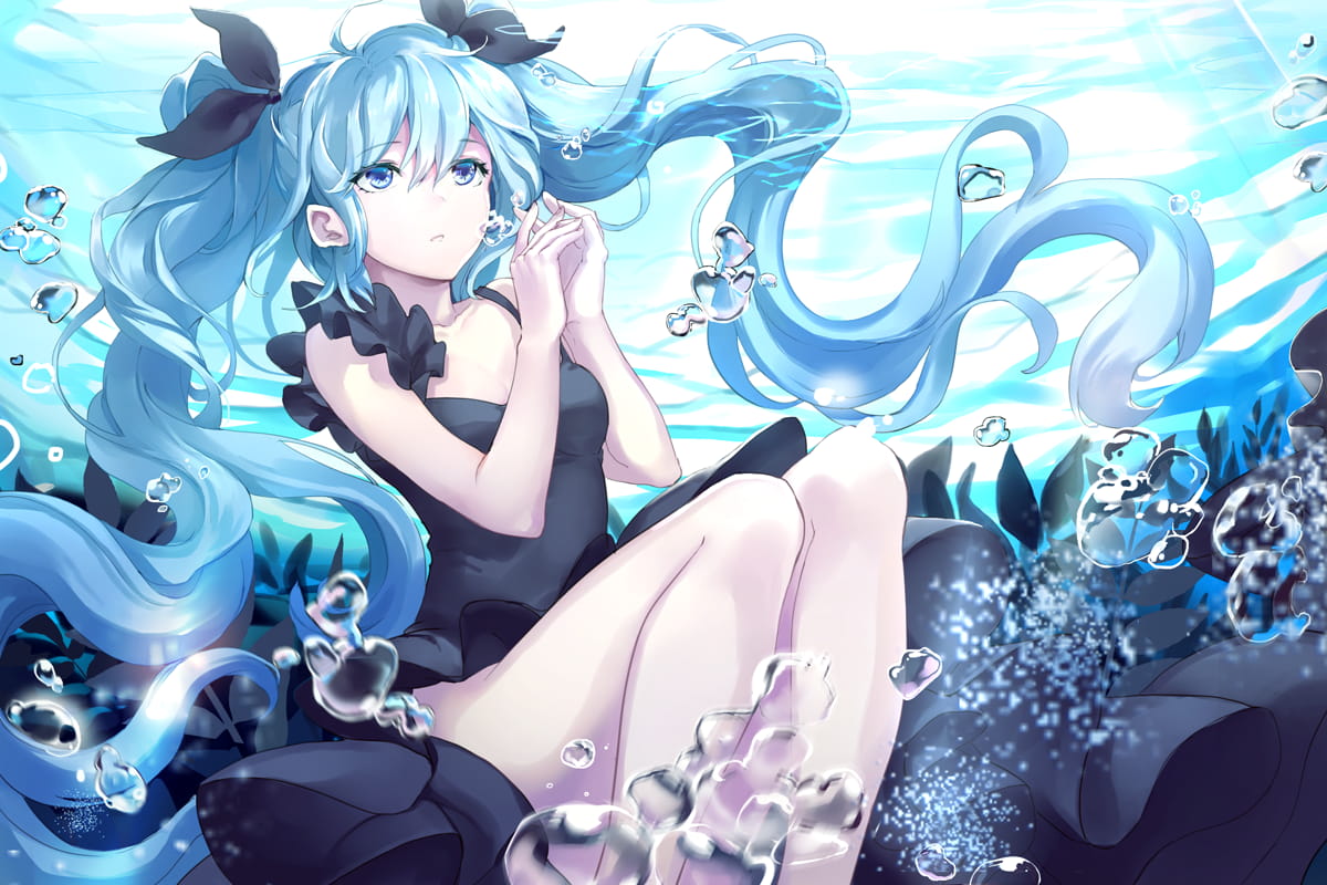 初音,深海少女,图包