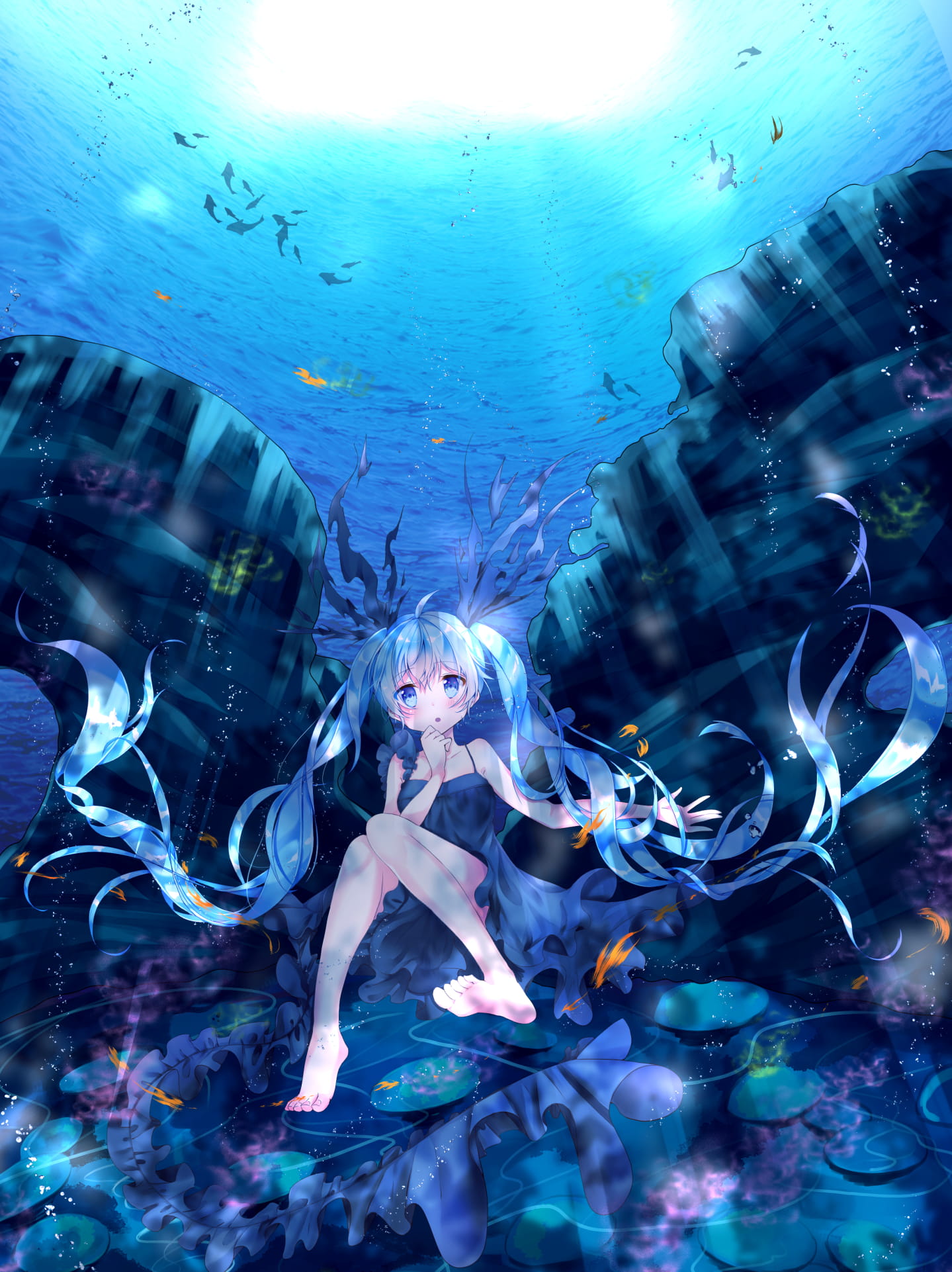 初音,深海少女,图包