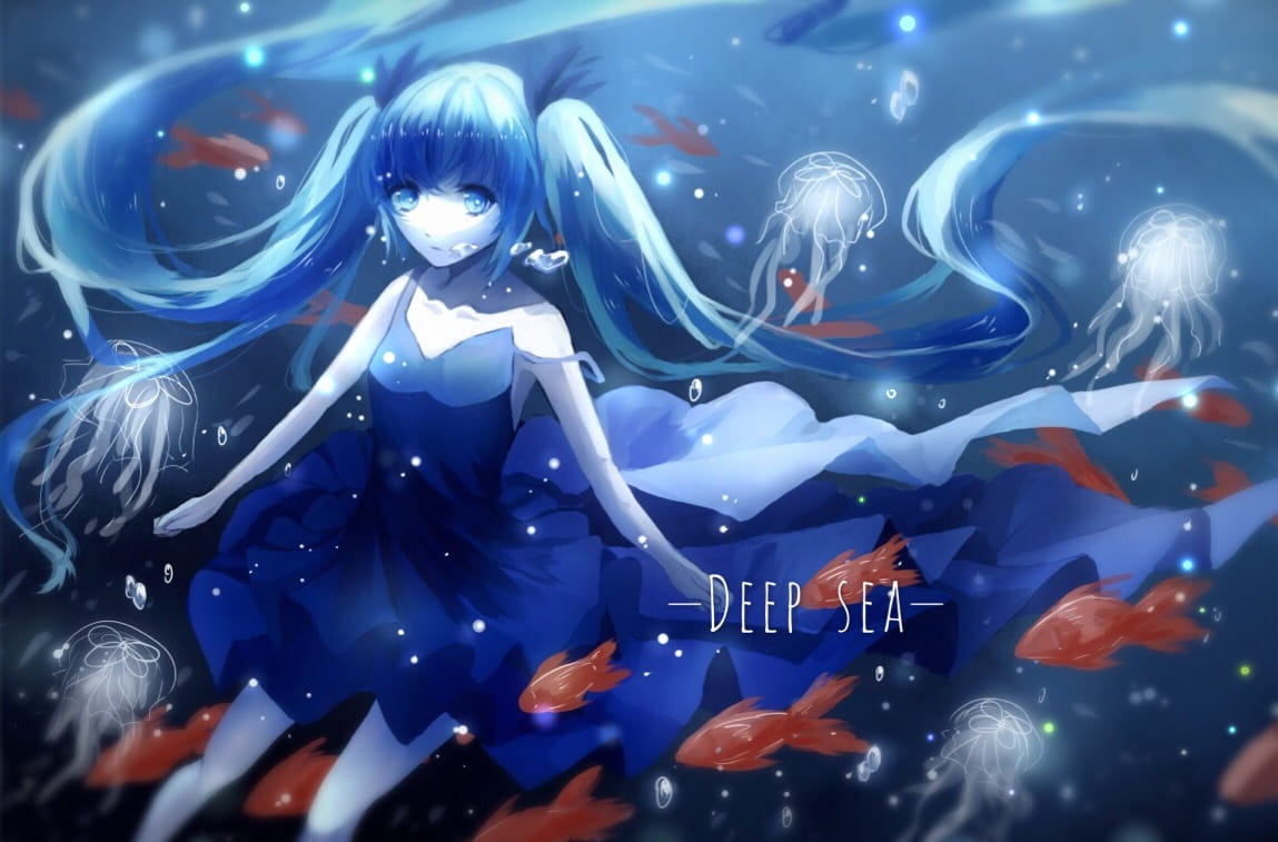 初音,深海少女,图包