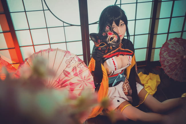 网易手游,阴阳师,妖刀姬,cosplay