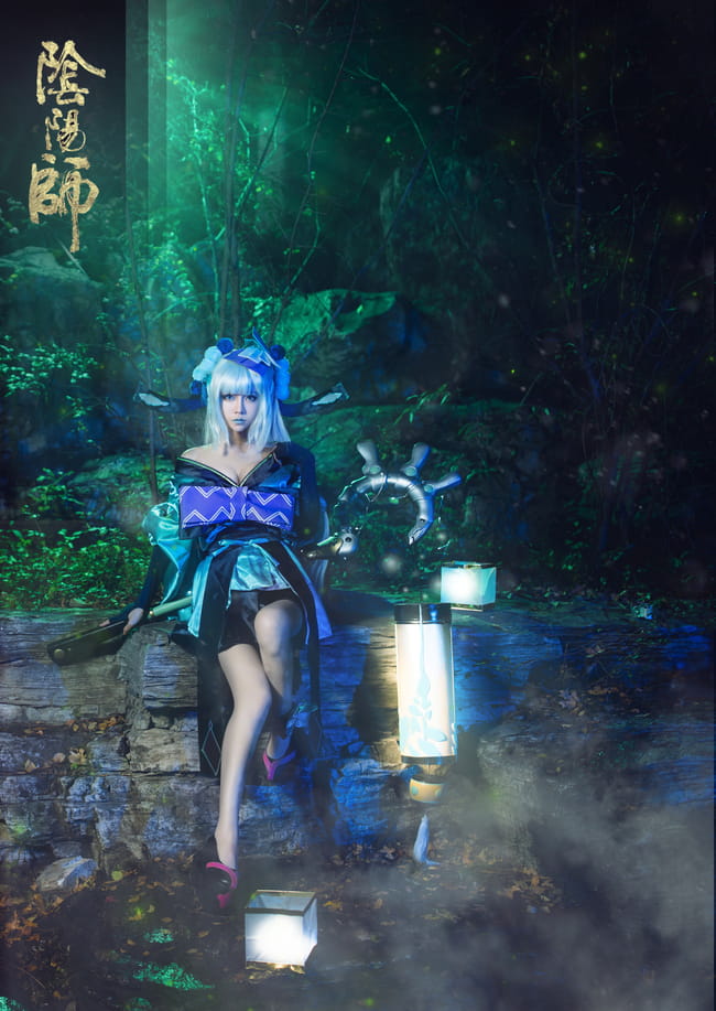 网易手游阴阳师,cosplay,青行灯,