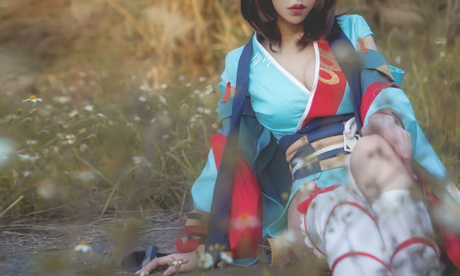 烟烟罗觉醒,网易手游阴阳师,cosplay,