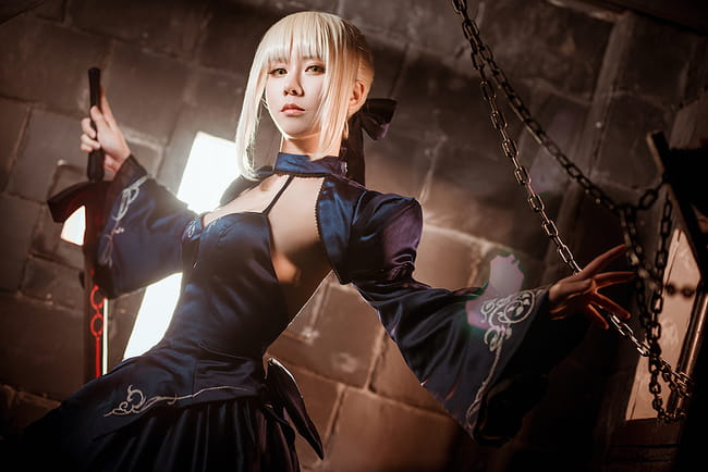 贞德,cosplay,fgo