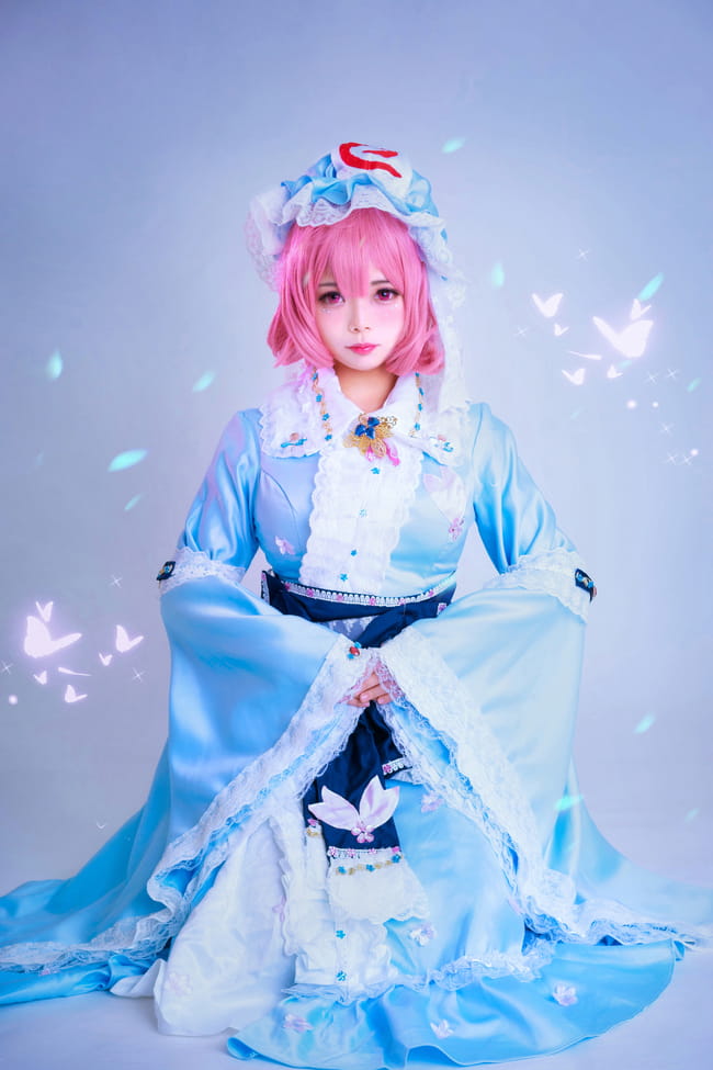 西行寺幽幽子,东方Project,cosplay