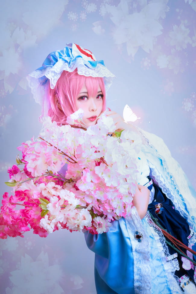 西行寺幽幽子,东方Project,cosplay