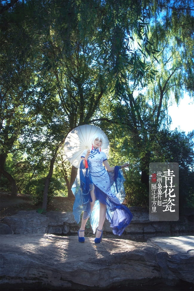 vocaloid,言和,cosplay,青花瓷